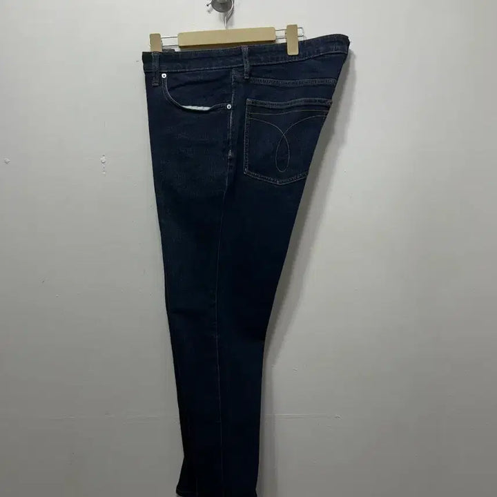 [BUNJANG] Calvin Klein Straight Fit Denim Pants / 캘빈클라인 진청 데님 바지 팬츠 일자핏 36