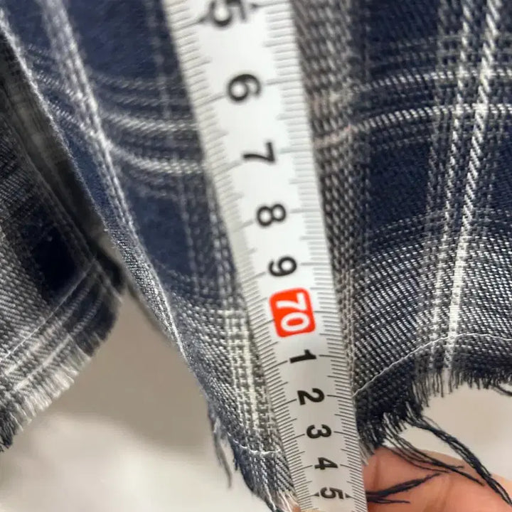 [BUNJANG] SLOGAN Checkered Hooded Shirt / SLOGAN알카마 체크 후드 셔츠 남방