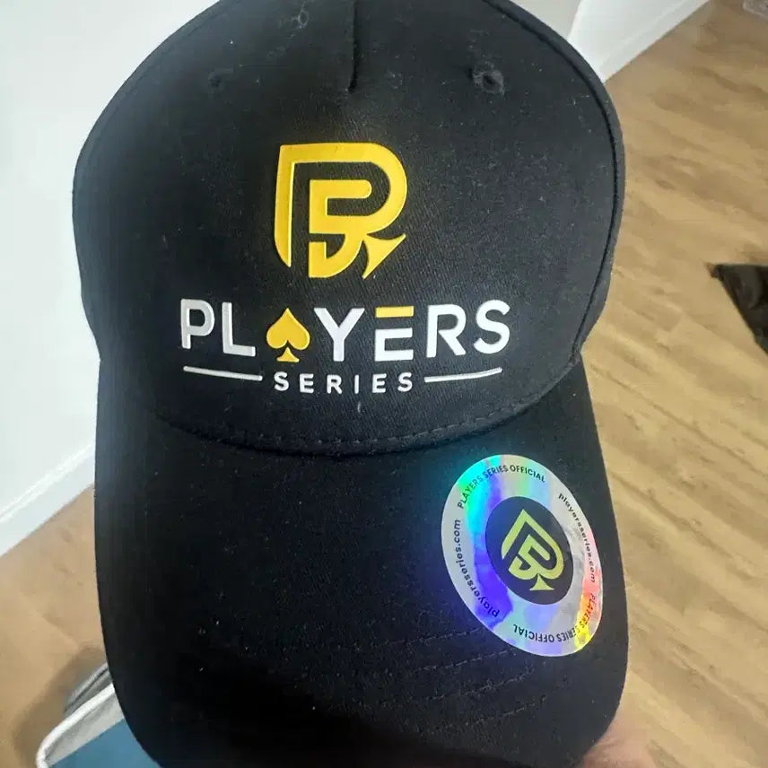 [BUNJANG] Players Series Black Ball Cap / 플레이어스 시리즈 블랙 볼캡 모자
