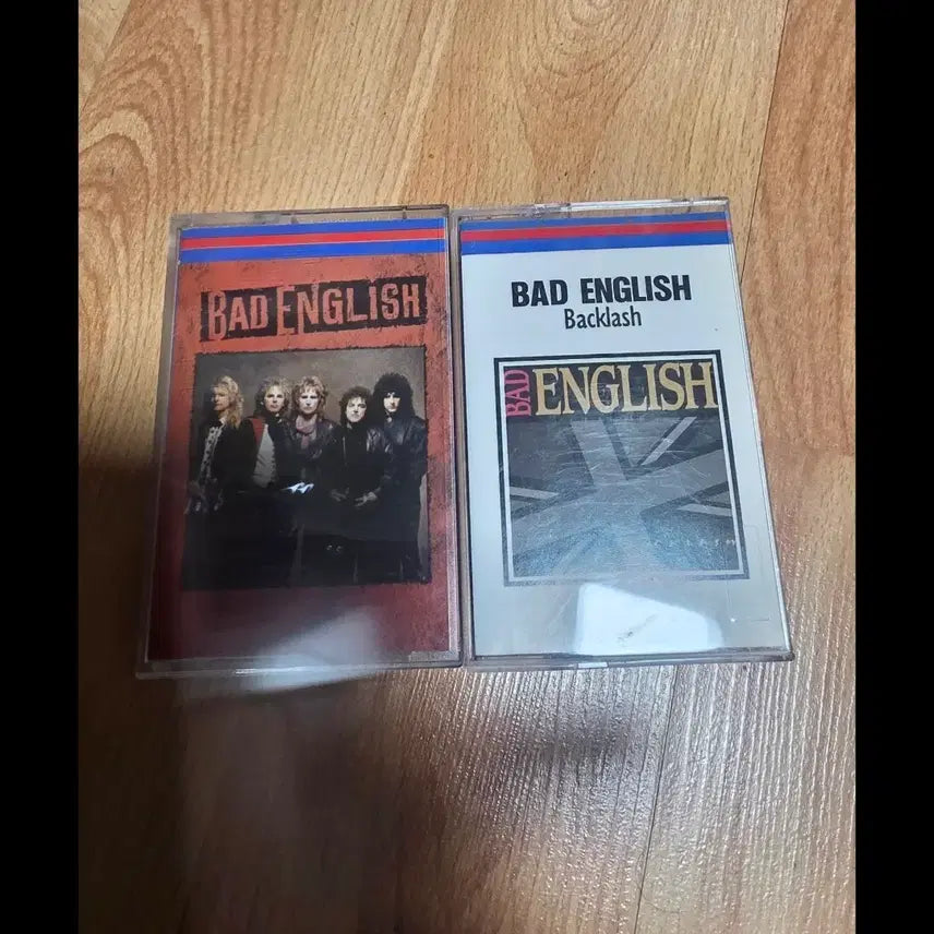 [BUNJANG] Bad English Cassette Tape Bundle / 배드 잉글리쉬 카세트테이프 2개