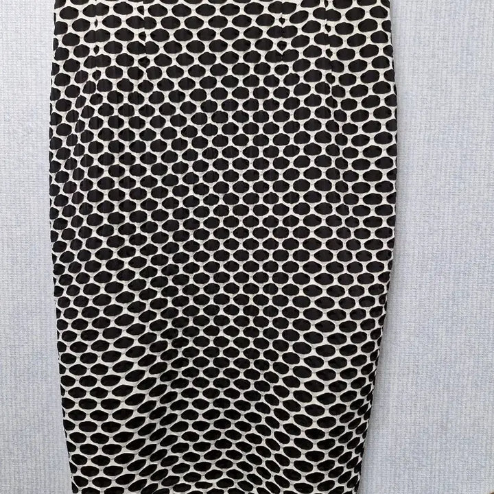 [BUNJANG] Celice Black Polka Dot Midi Skirt / 셀리스 블랙 땡땡이 패턴 스커트 28