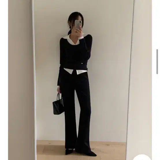 [SOLD OUT] 지그재그 베니토 촉촉소프트 레이어링 셔츠 니트