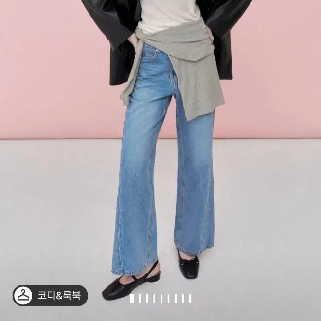 [BUNJANG] sjsj 린넨 블랜드 부츠컷 데님 / sjsj 린넨 블랜드 부츠컷 데님