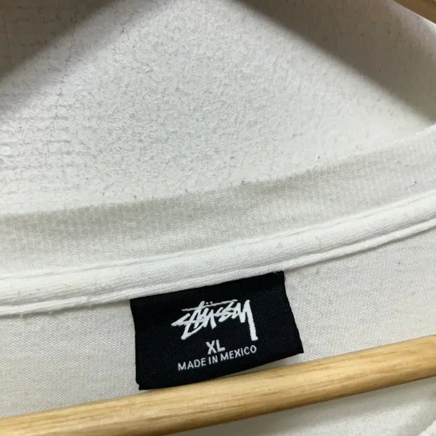 [SOLD OUT] 스투시 인터내셔널 반팔 티셔츠 화이트 XL