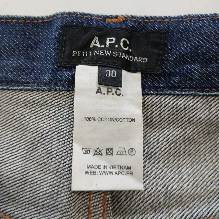 [BUNJANG] A.P.C. Raw Denim Slim Fit Jeans / A.P.C. 생지 데님 청바지