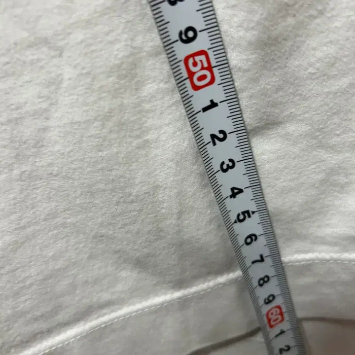 [BUNJANG] Hazzys White Stripe T-shirt M / 헤지스 화이트 스트라이프 반팔 티셔츠 M