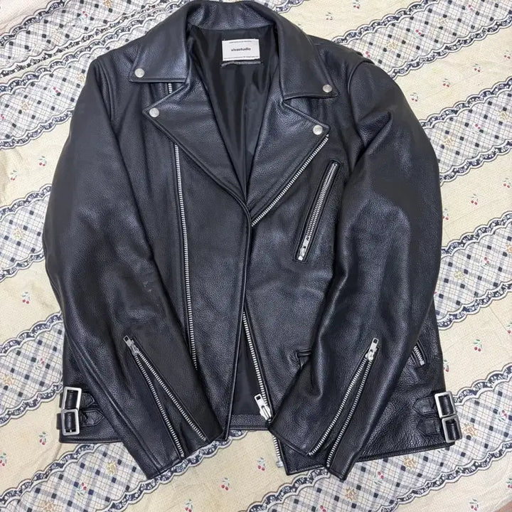 [BUNJANG] VIVASTUDIO Leather Rider Jacket / 비바스튜디오 라이더 자켓