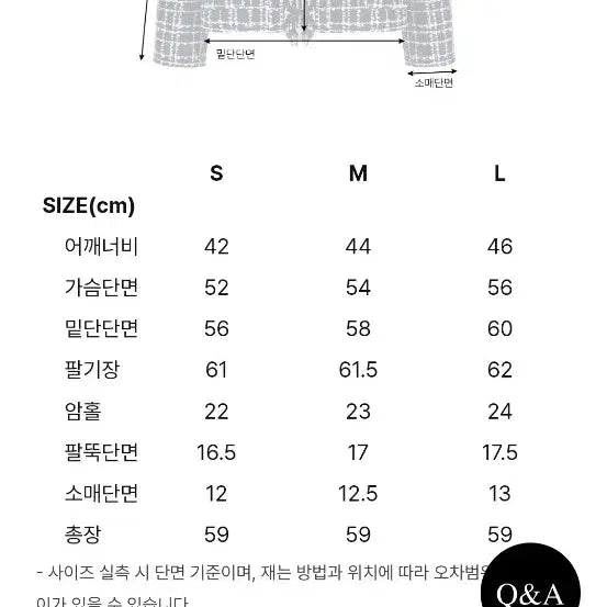 [BUNJANG] The Row Fringe Tweed Jacket Navy / 더로앙 프린지 트위드 자켓 s 네이비