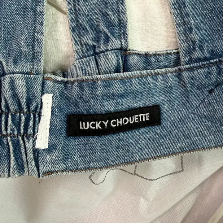 [SOLD OUT] 럭키슈에트 데님 뷔스티에 36