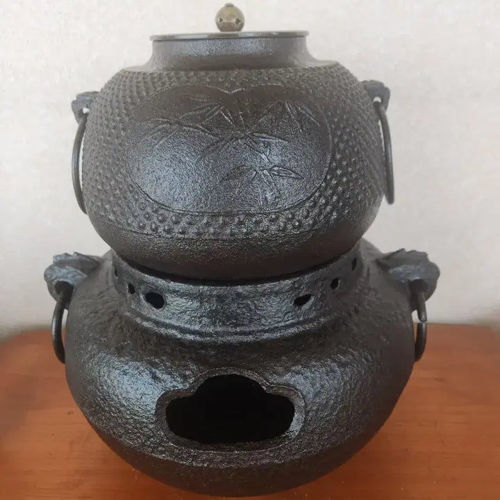 [SOLD OUT] 무쇠 화로 차가마 셋트