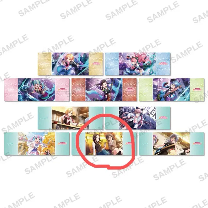 [BUNJANG] BanG Dream! Premium Poster RAS / 뱅드림 프리미엄포스터 라스