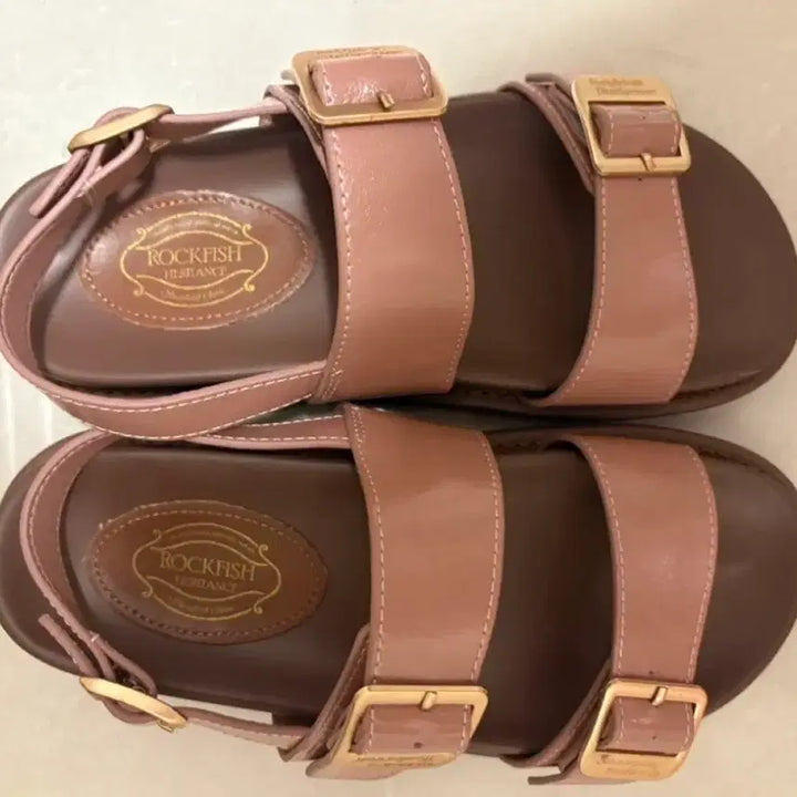 [BUNJANG] Rockfish Leather Sandals 240 / (거의새것)락피쉬 가죽 레더 샌들 240 (1회 착용 / 12만원 판매중
