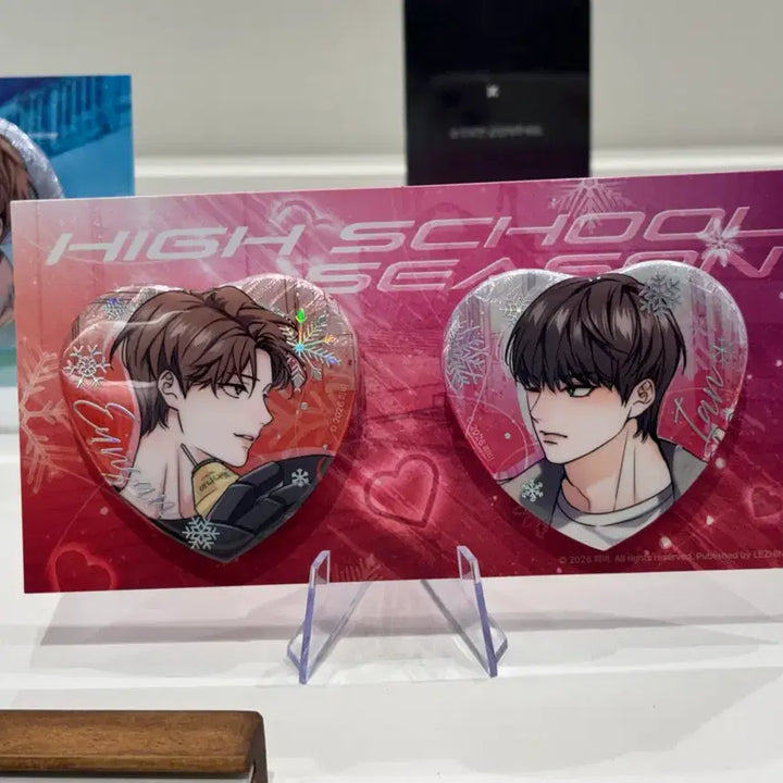 [SOLD OUT] 레봄 해빙곡선 캔뱃지 고등부 선수ver 양도 (세트 굿즈 특전)