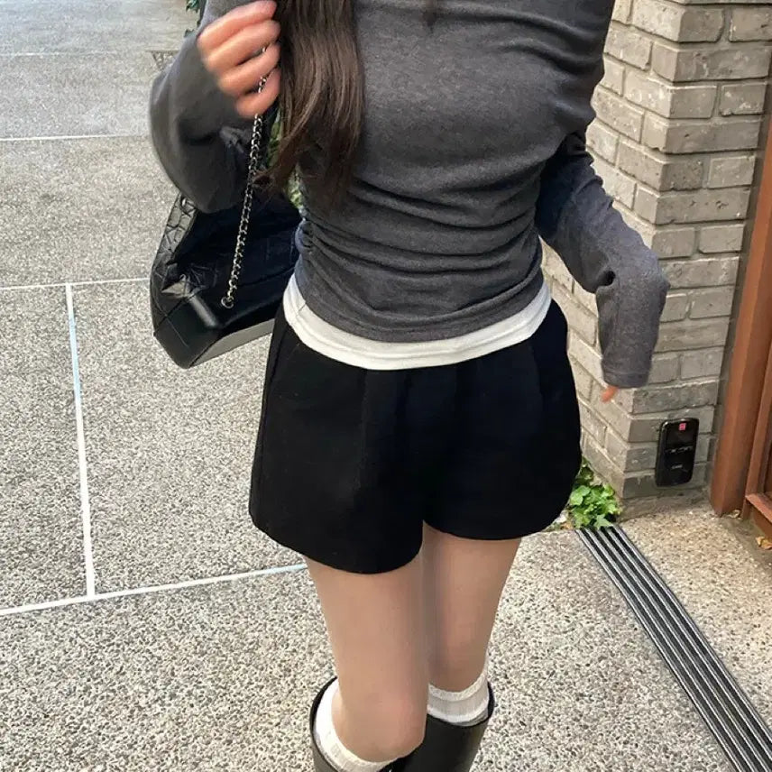 [BUNJANG] 티쉬 Nutty wool shorts / 티쉬 Nutty wool shorts