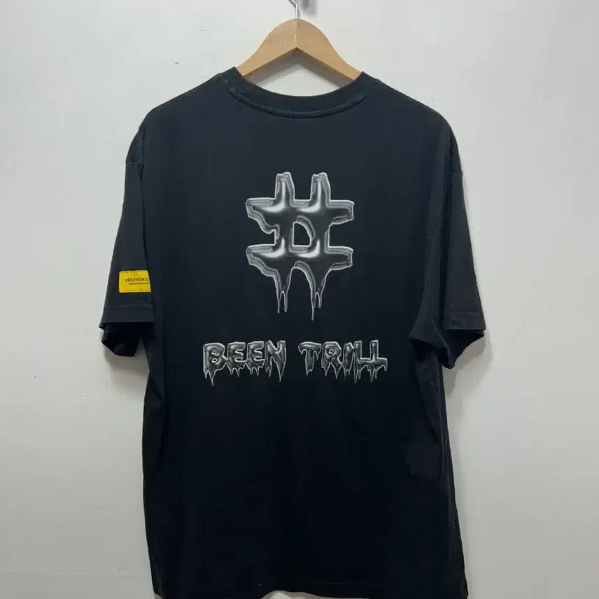 [SOLD OUT] 빈트릴 블랙 반팔 티셔츠 BEEN TRILL XL