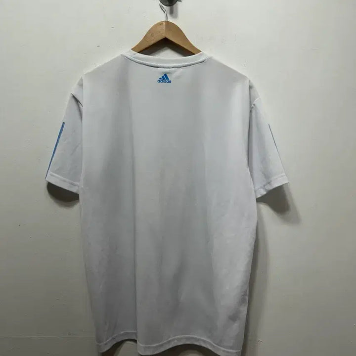 [BUNJANG] Adidas White Three Stripes T-shirt / 아디다스 흰색 삼선 반팔 티셔츠 115사이즈