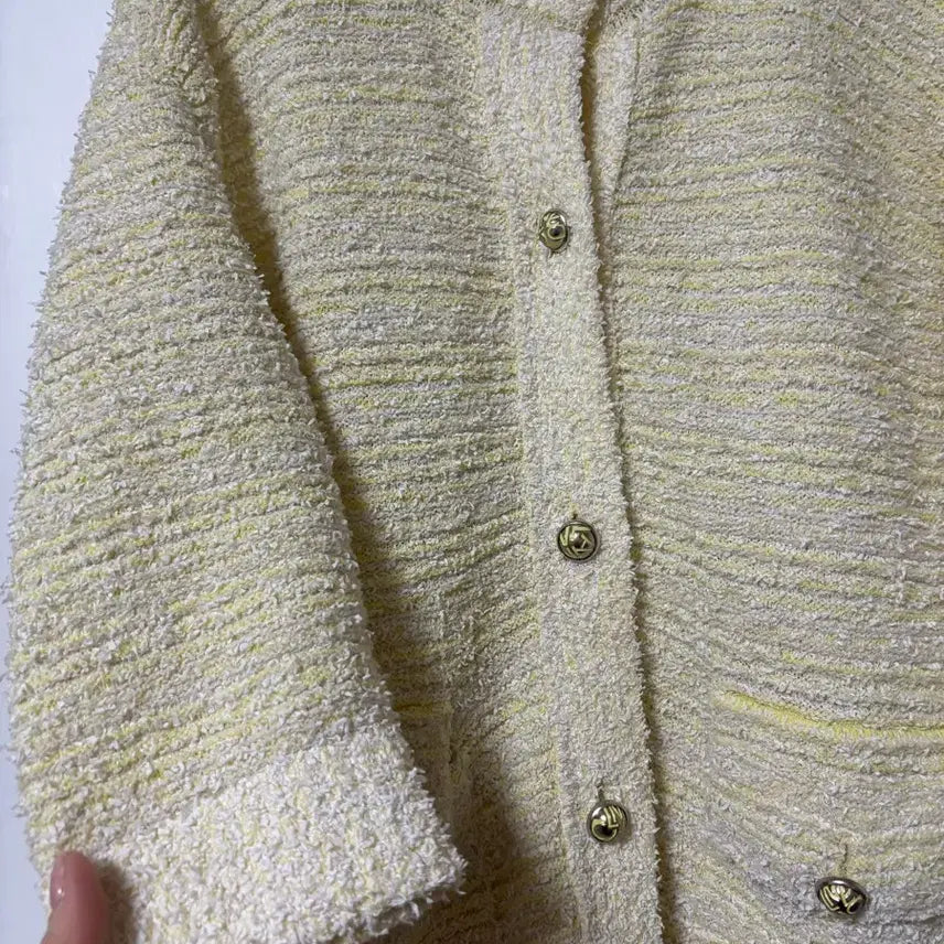 [SOLD OUT] 랑방컬렉션 트위드 카디건 프리