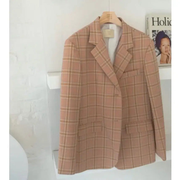 [BUNJANG] Pretty Young Thing Check Jacket / 프리티영띵 체크 자켓