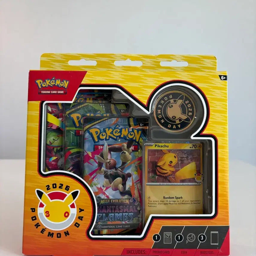 [SOLD OUT] 포켓몬 30주년 2026 포켓몬데이 컬렉션 박스(미개봉)