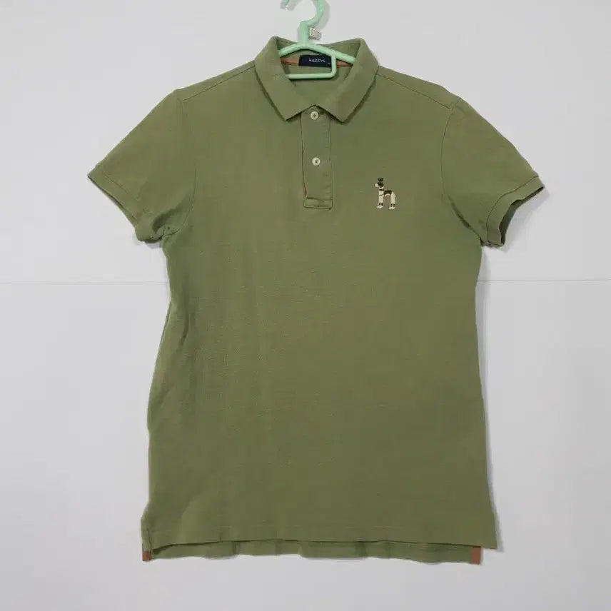 [BUNJANG] Hazzys Polo Shirt Olive / 헤지스 반팔 카라티 올리브색 ㅡ0063