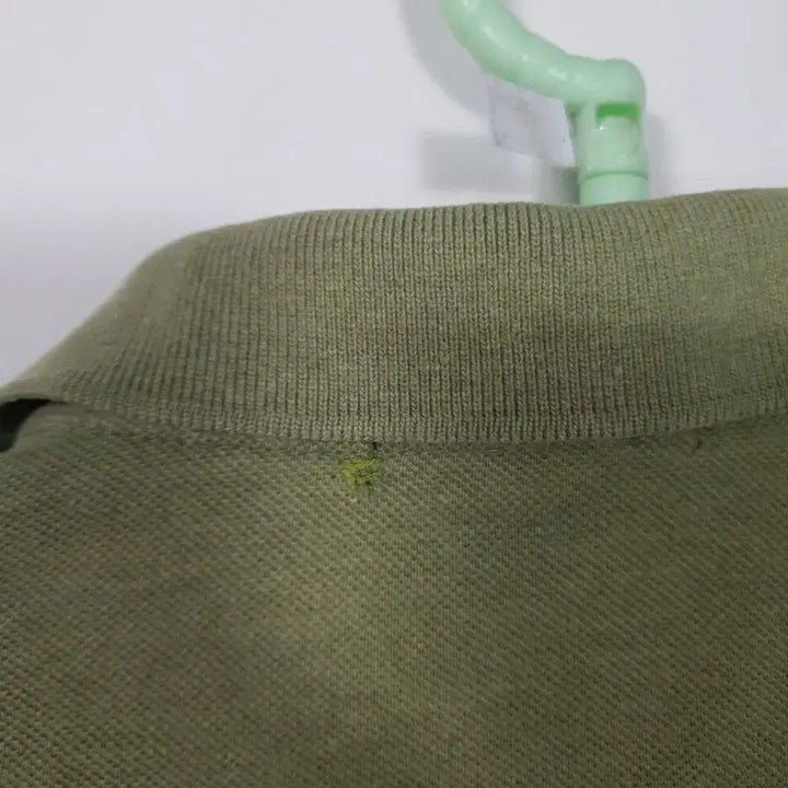 [BUNJANG] Hazzys Polo Shirt Olive / 헤지스 반팔 카라티 올리브색 ㅡ0063