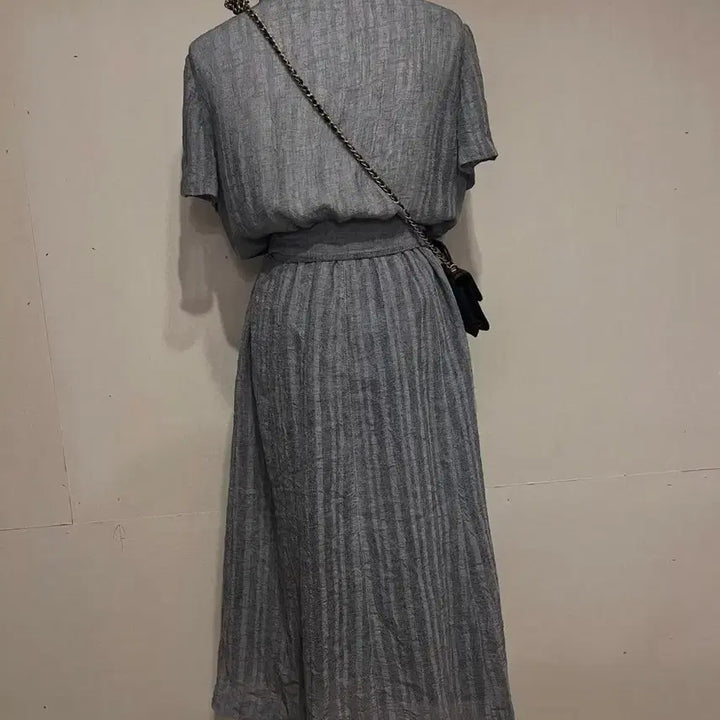[BUNJANG] Cool Gray Shirt Dress / 그레이 COOL 원피스