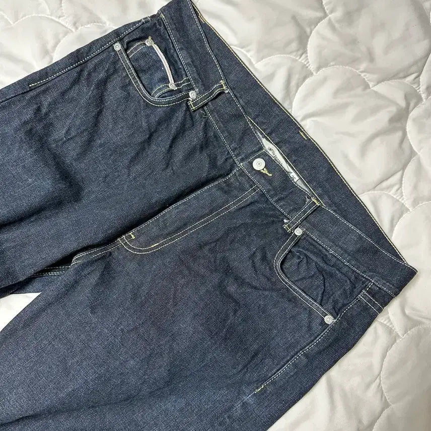[BUNJANG] Uniform Bridge Selvedge Denim Jeans / 유니폼브릿지 셀비지 데님 36