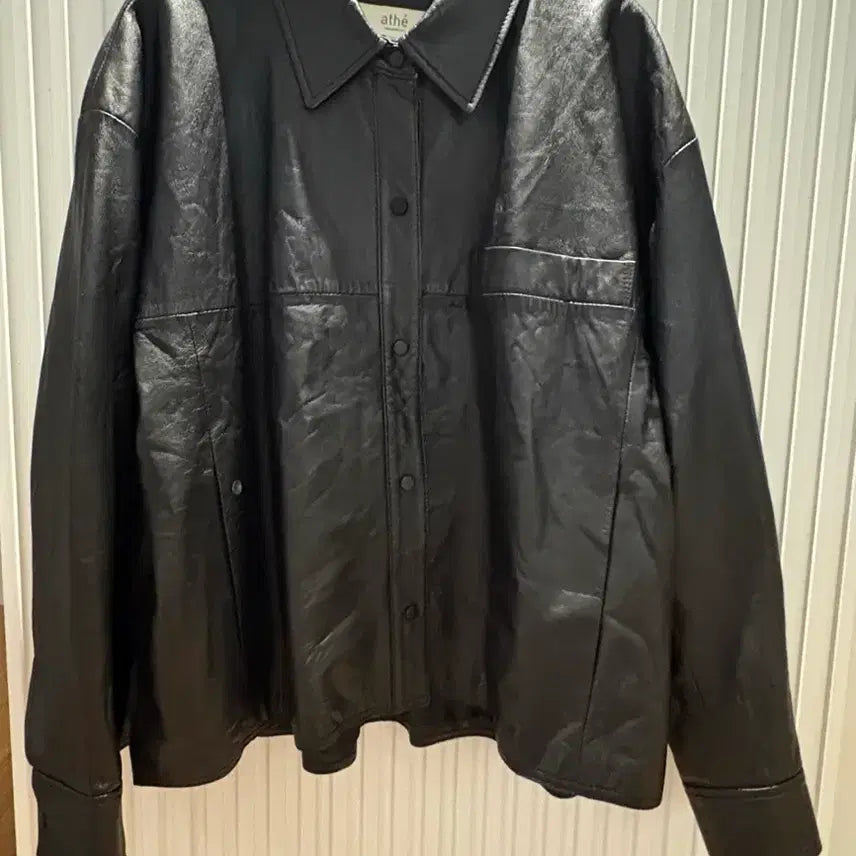 [BUNJANG] Atte Vanessa Leather Jacket / 아떼 바네사 가죽자켓