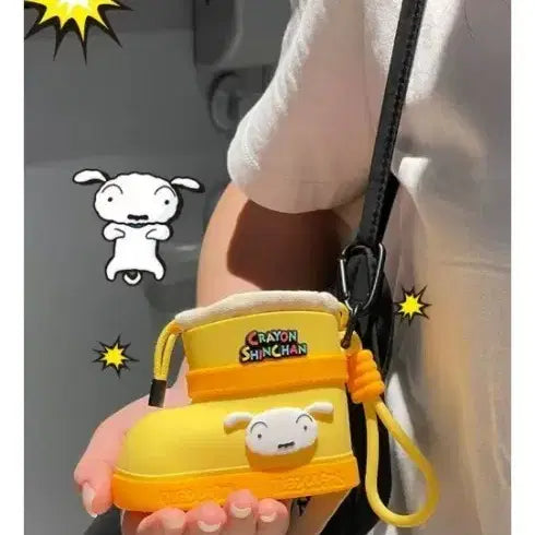 [SOLD OUT] 짱구 신발모양 가방 에어팟.키링 2개