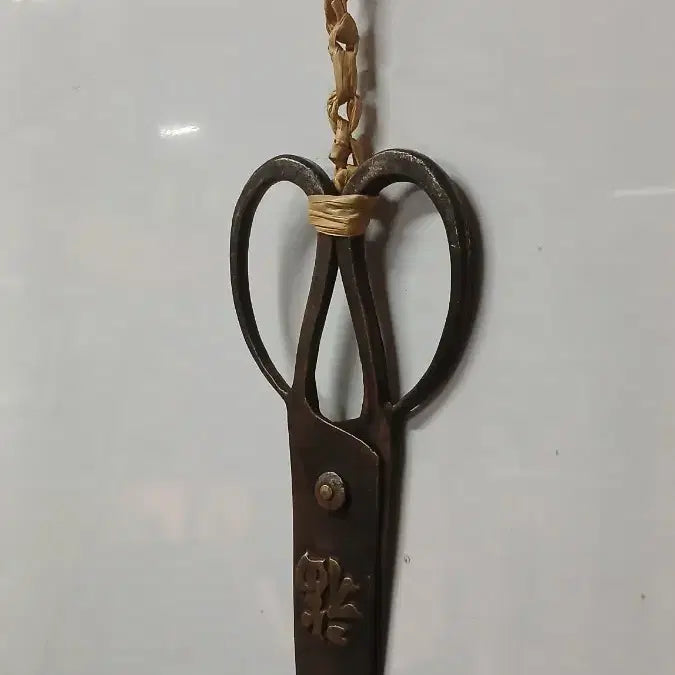 [BUNJANG] Antique Brass Edge Scissors / 엣가위(동)민속품