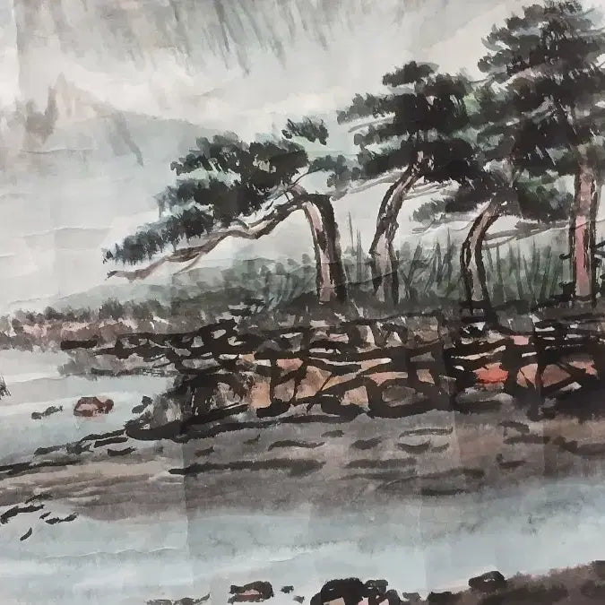 [BUNJANG] Pine Tree Landscape Painting / 소나무풍경화(동양화)