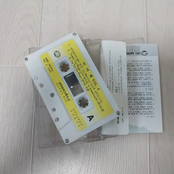 [BUNJANG] Lee Mi Bae Chanson Canzone Cassette Tape / 이미배 샹송 깐소네 카세트 테이프