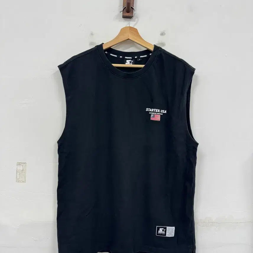 [BUNJANG] Starter Cotton Tank Top / (L)스타터 코튼 나시티