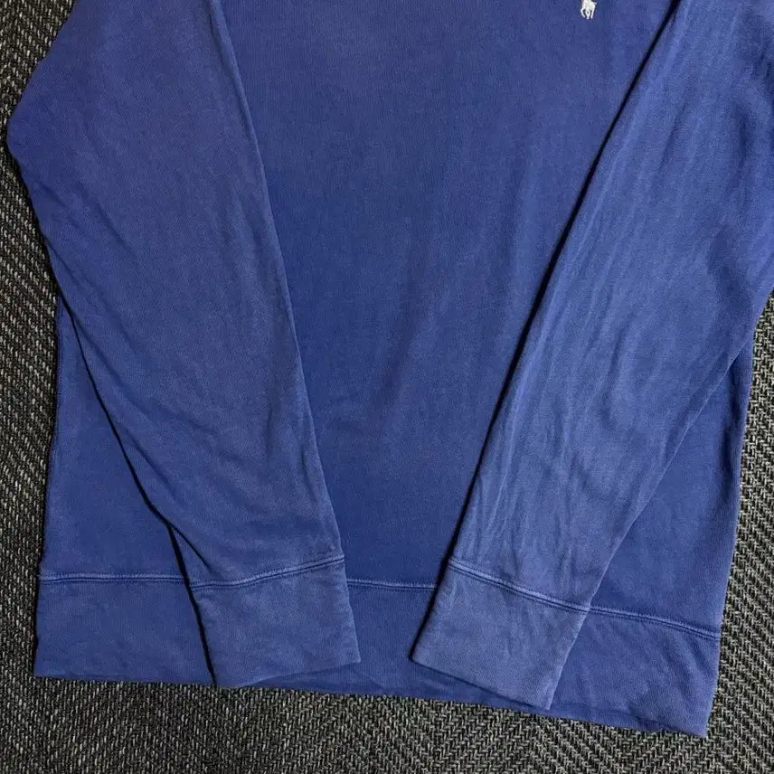[SOLD OUT] 폴로 랄프로렌 맨투맨 L 사이즈 블루 정품 QR코드 있음