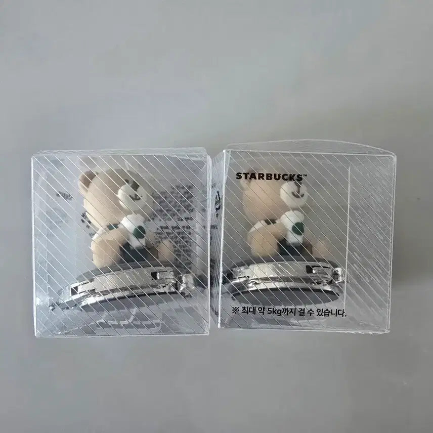 [SOLD OUT] 스타벅스 베어리스타 가방걸이 새상품 2개 일괄
