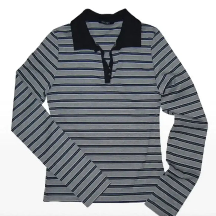 [SOLD OUT] 이즈이즈 sins Collar T-shirt 그레이