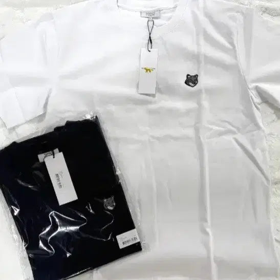 [BUNJANG] Maison Kitsune Fox Patch T-shirt / 메종키츠네 폭스 패치 티셔츠