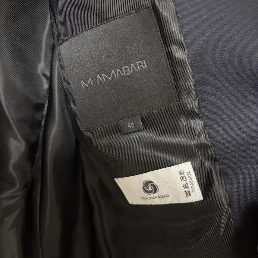 [BUNJANG] MAMAGARI Tailored Suit Set-up (Dark Navy) / 마마가리 테일러드 수트 셋업(다크네이비) 48/30