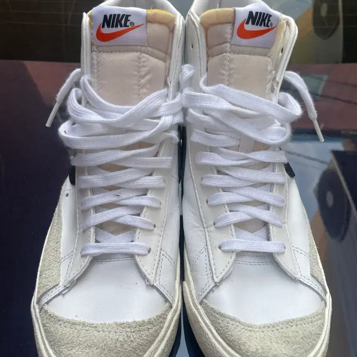 [BUNJANG] Nike Blazer High White Black Sneakers / 나이키 블레이저 흰검 하이 스니커즈