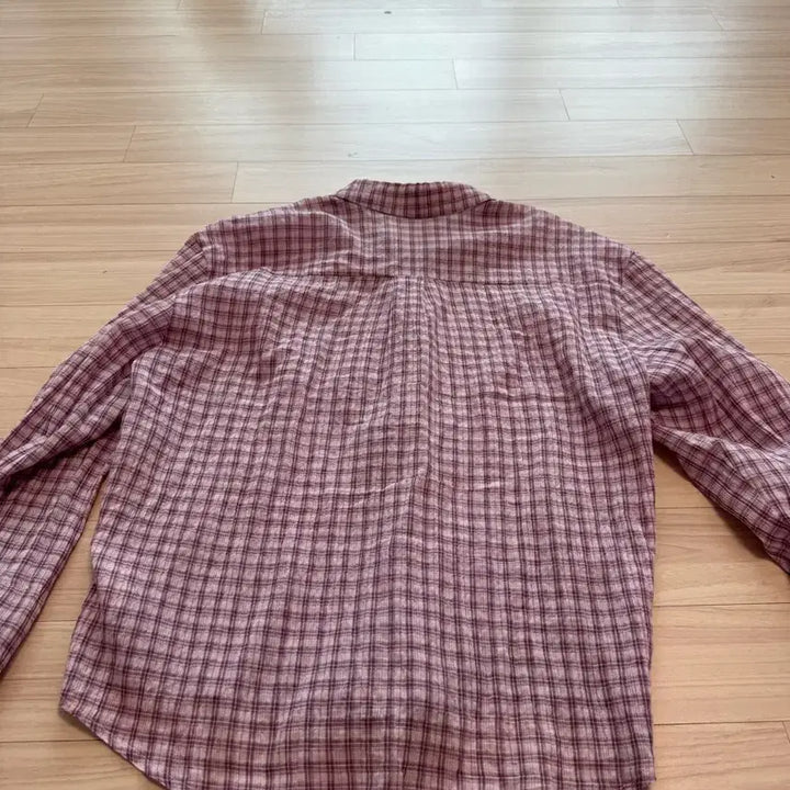 [BUNJANG] Heint Sheer Check Shirt / 헤인트 sheer check shirt 체크셔츠