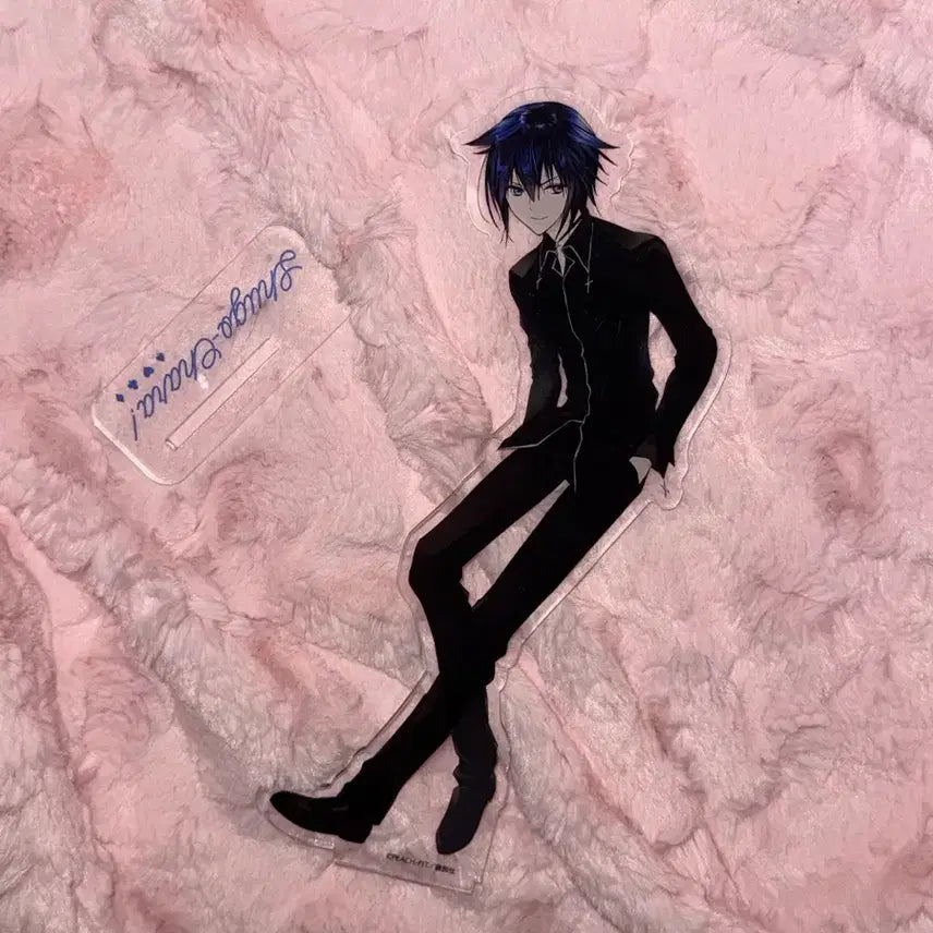 [BUNJANG] Garnet (Shugo Chara!) Toma Ikuto Large Hologram Original Art Acrylic Stand / 캐릭캐릭체인지 토마 이쿠토 데카 홀로그램 원화 아크릴 스탠드