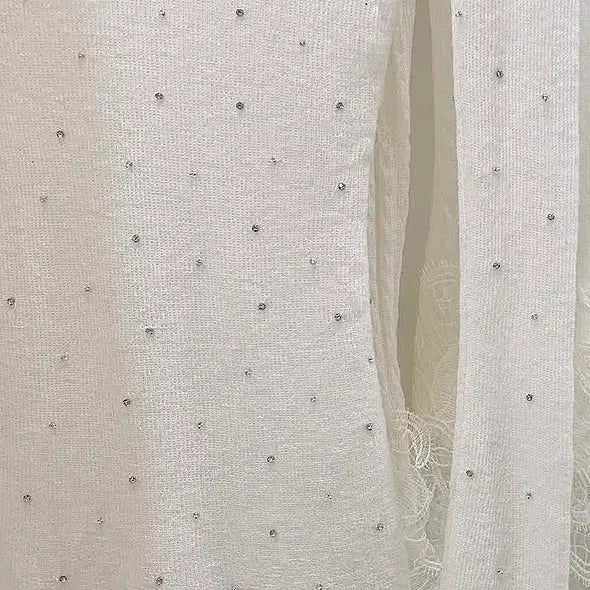 [BUNJANG] DeBella Seethrough Cubic T-Shirt / 수입의류 시스루 큐빅티캐시티 드벨라