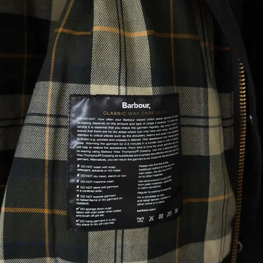[BUNJANG] Barbour Transport Wax Jacket Sage 42 / 바버 트랜스포트 왁스 자켓 세이지 42