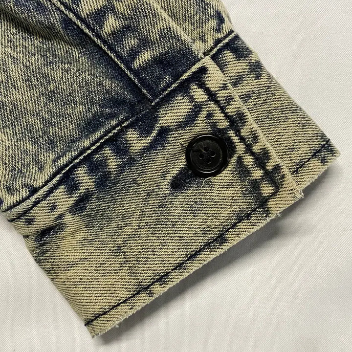 [BUNJANG] AJOBYAJO Oversized Denim Shirt Jacket (XL) / 1096. AJOBYAJO 아조바이조 오버핏 데님셔츠자켓 (XL)