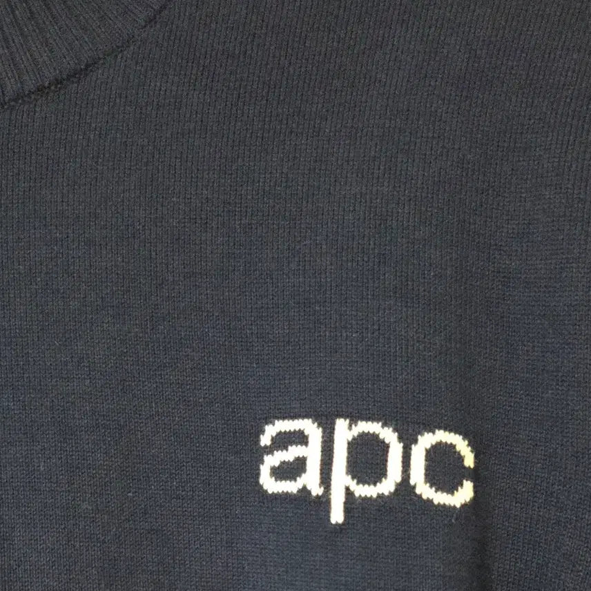 [BUNJANG] A.P.C. Logo Knit Sweater / 아페쎄 (A.P.C) 로고 니트