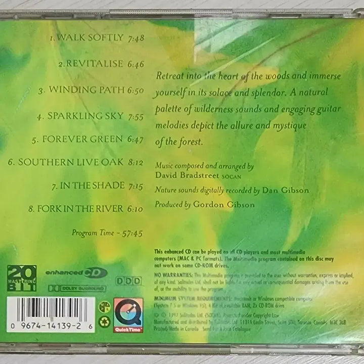 [BUNJANG] Dan Gibson Whispering Woods Guitar for Relaxation CD / [CD] 댄 깁슨 <Whispering Woods>