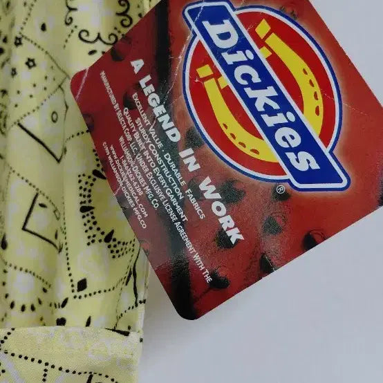 [BUNJANG] Dickies Bandana Pattern Scrub Top / [새상품/2XL] 디키즈(Dickies) 반다나 패턴 스크럽 상의