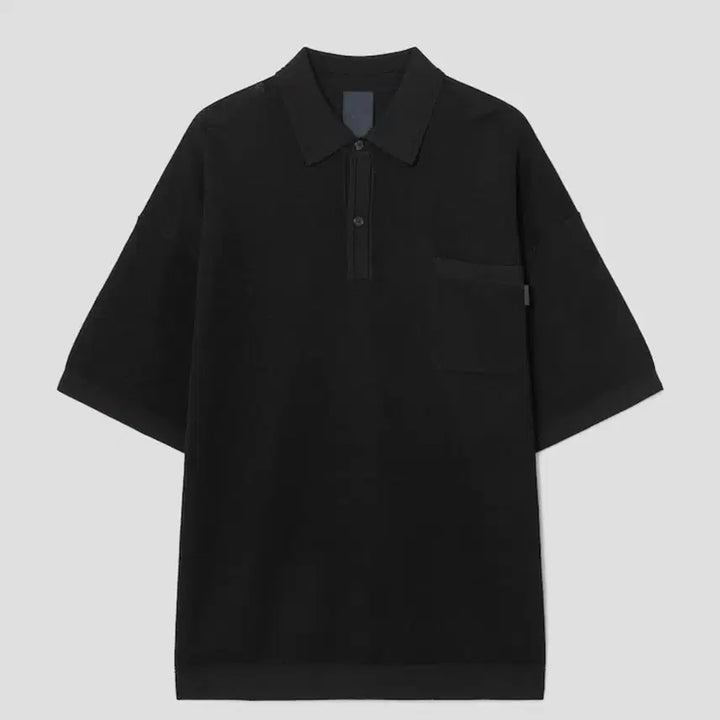 [SOLD OUT] [S] 준지 26ss 라이트 티칼라 니트 블랙 반팔