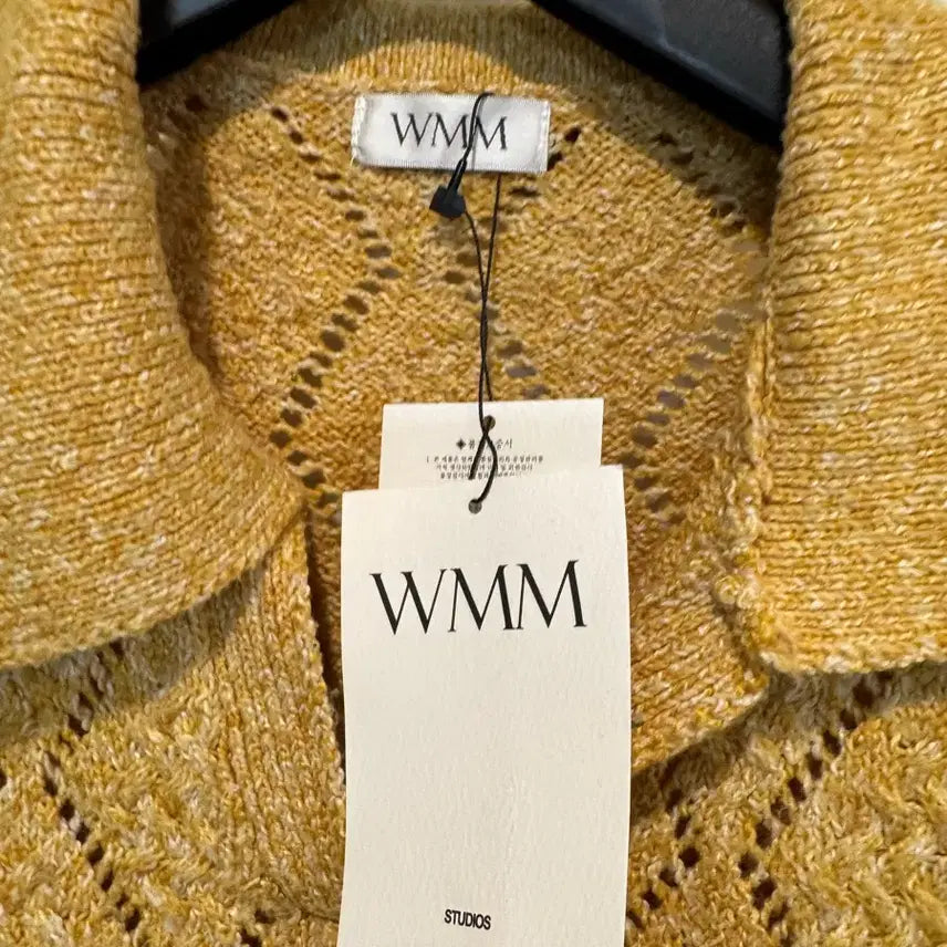[BUNJANG] WMM Short Sleeve Knit T-shirt / 새상품 으므므 wmm 반팔니트