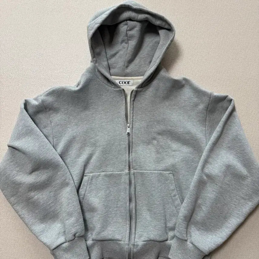 [BUNJANG] Cour Cotton Hooded Zip-up / [XL]쿠어 코튼 후드집업